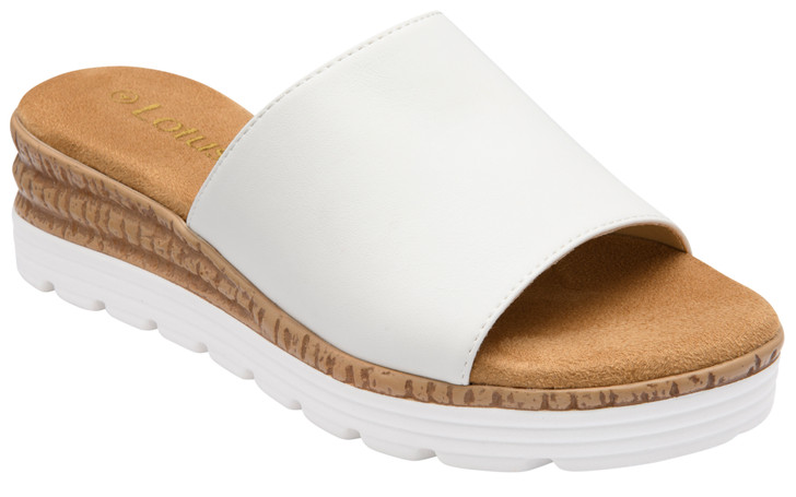 Lotus Pandora Mule White