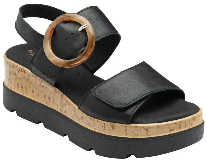 Lotus Cammie Sandal Black