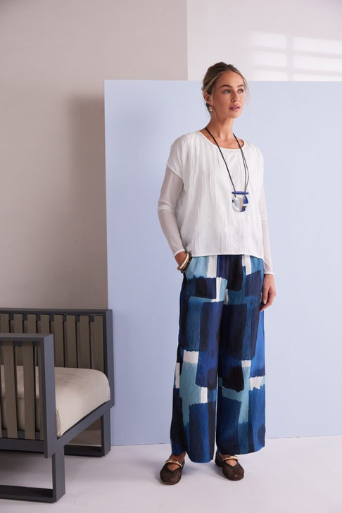 NAYA Patchwork Pull-On Trousers NPA26271