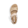 Rieker 69176-62 Ladies' sandals Beige