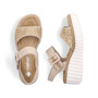 Rieker 69176-62 Ladies' sandals Beige