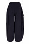 NAYA NAS26208 Baloon shape trouser with curved panel front and pocket detail Black  09