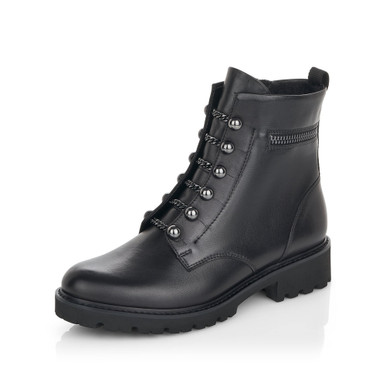 Remonte D8670-01 Pull on boot with zip Black Brevitt Rieker Ltd Black ...