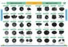 LZ010710 MMV80240  BUCKET  cylinder seal kit fits case CX130C sumitomo jink belt