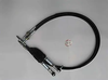 5M  196" THROTTLE CABLE WITH CONTROL HANDLE FOR KOBELCO ,CASE,SUMITOMO,VOLVO