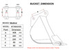 MTHB45S Slienced Hydraulic Breaker Hammer Chisel 85mm fits 7-14 Ton Excavator