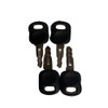 4 Pack Key 1#  Ignition Keys 5P8500 5P-8500 for Caterpillar Cat Heavy Equipment Loaders Excavators Dozers 0964753 0966198 8V4404 9G2777 320C 312 307 330 345