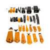 2300Fl Adapter Shanks Twin Tiger Teeth 23Wtl 230Wtl Pin 23Fp Fits 230 2300 Backhoe Bucket Tooth