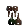 4 Pack AR51481 C1098JD AT195302 AT145929 JD Ignition Keys for John Deere Multiquip, and Indak Equipment