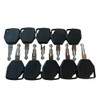 10 Pack 81404 6107891M1 Keys Fits for Terex Keys, Fermac, JCB Backhoe, Heavy Equipment Ignition