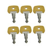 6 Pack 702 26906870 28520490 Ignition Keys for Jungheinrich Mic Komatsu Forklift