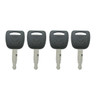 4 Pack XCMG Keys for XCMG Excavator and Heavy Equipment Ignition Key 801503883-1