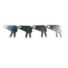4 Pack 17# 8398 8H5306 Keys Fits For Various Caterpillar, Case-Ih, And Komatsu Industrial Battery Disconnect
