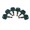 6 Pack 37# K250 Pm50S01001P1 Yn50S00029S001 2420Z1030D2 Keys For Kobelco Kawasaki Case Excavator Wheel Loader