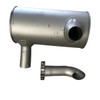 6754-11-5310 Muffler Fits Komatsu Pc200-8 Pc240Lc-8K Pc240Nlc-8K Saa6D107E-1B