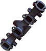 Turbo iron exhaust manifold pipe for Mitsubishi 4D31,CAT E70,Kato HD400SE,HD512