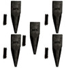 5Pk 23T 23Tl 230Tl Tiger Long Backhoe Bucket Teeth 23Fp Flexpins For Deere Case 5Pk 23T 23Tl 230Tl Tiger Long Backhoe Bucket Teeth 23Fp Flexpins For Deere Case