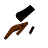 5 Pk U43792 2740W23  Adapter Shanks 23Hxl Teeth 23Fp Pin For 23 230 2300 Backhoe