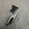 552X156 Weld On Shanks Adapter Lip 21Mm W/ Teeth X156F  Pin P156 For Bucket Comb