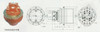Travel Motor,Final Drive Fits Ihi Nx40Nx2,Daewoo,Doosan Dh55,Volvo Ec45