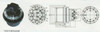 136-2909 1362909 Travel Motor ,Final Drive Fits Caterpillar Cat 307 307B  307C