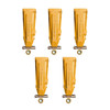 5 Pk 1U3252 Bucket Tooth Teeth Rock & 9J2258 Pins, 8E6259 Retainer Fits Cat J250