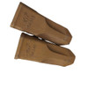2 Pcs 7T3402 Rock Teeth Without Pins Fits Cat E325 J400 E325B
