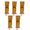 5 Pc 1U3252  Bucket Teeth With Pin 8E6259, 8E6258 Retainer Fits For Cat J250 Dig