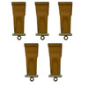 5 Pack 1U3352 1U-3352 J350 Bucket Tooth & 5 9J2358 Pins 5 8E6359 Retainer,J350