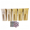 5 Pk 1U3352 1U-3352 Bucket Teeth,9J2358 Pins, 8E6359 Lock Fits J350 Tooth