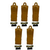 22S 5 Pack  Bucket Tooth/Bucket Teeth, 5 22Pn Pins,5 22Lk Locks For Adapter 22S