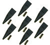 7 Pk 23T 23Tl 230Tl Tiger Long Bucket Teeth 23Fp Flexpins For Deere Case Backhoe