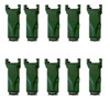 10 Pk V33 V33Syl Digging Teeth W/ V33Pn Flex Pin For 3810A-V33 Bucket  Adapter