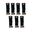 7 - X156X Style Mini Excavator / Skid Steer  Teeth 6737325 W/ Flexpins - 6737326