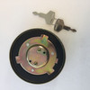 2444R1047 Fuel Cap w/2 keys fits Kobelco SK130 SK120-3 SK120-5 SK230-6 SK330-6