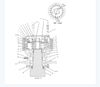 114-1305 Drive Gp Swing Reduction Fits Caterpillar Cat E330B 330B 330B L