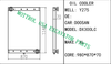 Oil Cooler Core For DOOSAN DX300LC Excavator