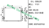 Old Style Oil Cooler Ass'y For Volvo EC210B Excavator