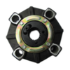 096-3973 0963973 Coupling,  Rubber Fits Caterpillar Cat E180 E240 E200B 12 Teeth