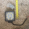4 Inch 27W Dc24V /12V Flood Led Work Light,Lamp For Excavator ,Truck,Loader