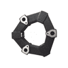 25As Rubber Coupling Fit For Caterpillar E304 E305 Hitachi Ex55 R60-7 Sh75