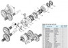 Sbs120, Sbs140 Tilting Pin 185-0201 1850201 For E325C 325D 320C D Hydraulic Pump
