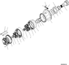 21K-26-B7240 Sun Gear  For Komatsu Pc160-7 Pc160-8 Swing Reduction