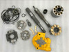 HPV35 PUMP PARTS FITS KOMATSU PC60-5 PC60-3 PC-6 PW60-3 PW80-3 ,CYLINDER BLOCK ,VALVE PLATE,SET PLATE,PISTON ,DRIVE SHAFT)