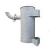 6137-11-5550 Muffler Fits Komatsu Excavator Pc200-3 Pc220-3 6D105 S6D105-1Vv