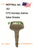 5 PCS 787 646 648 KEYS FITS Komatsu, Kalmar ,Sakai Dressta Excavator Dozer Loader