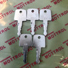 5 PCS  #974 974 FITS Sakai Blacktop Roller Keys Heavy Equipment Ignition Asphalt