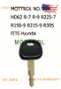 5 PCS HD62 Keys FITS FOR HYUNDAI SWITCH STARTER,R225-7 R150-9 R215-9 R305