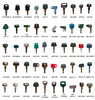 Set Of 10 Keys Heavy Equipment / Construction Ignition Key Set Caterpillar Case JD more