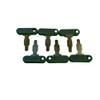 Set Of 6 Case IH Bobcat Ingersol-Rand IR Linkbelt JCB Terex Equipment Keys